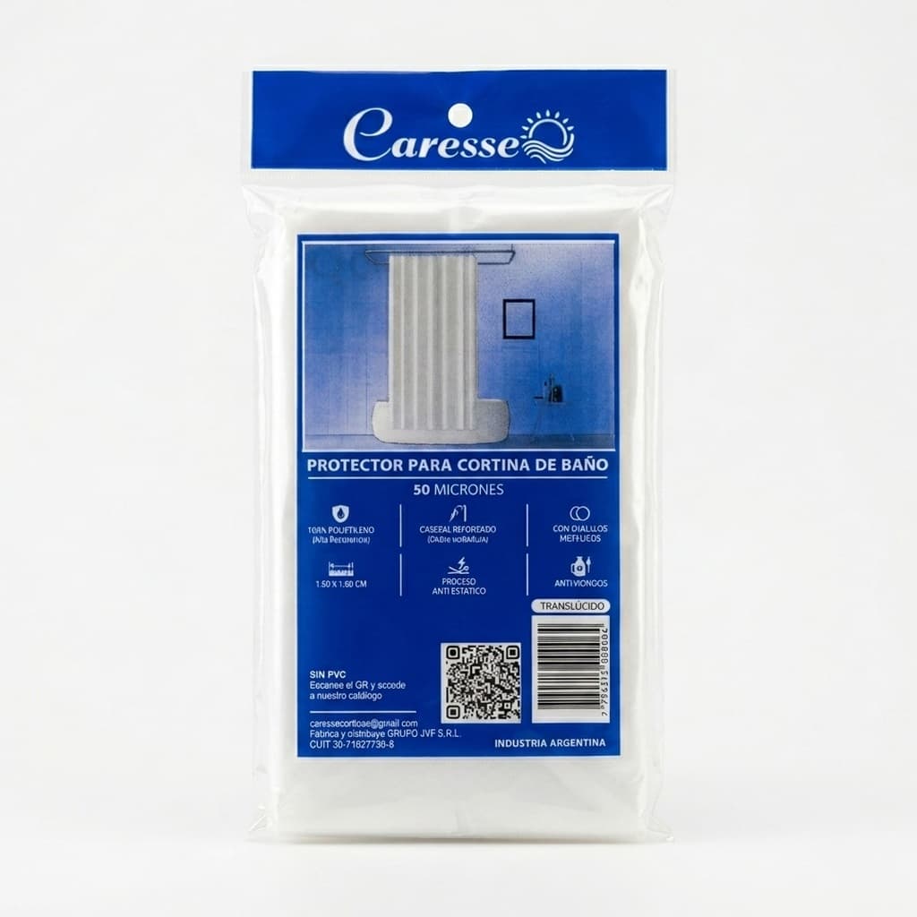 Protector para cortina traslucido (50 mic)