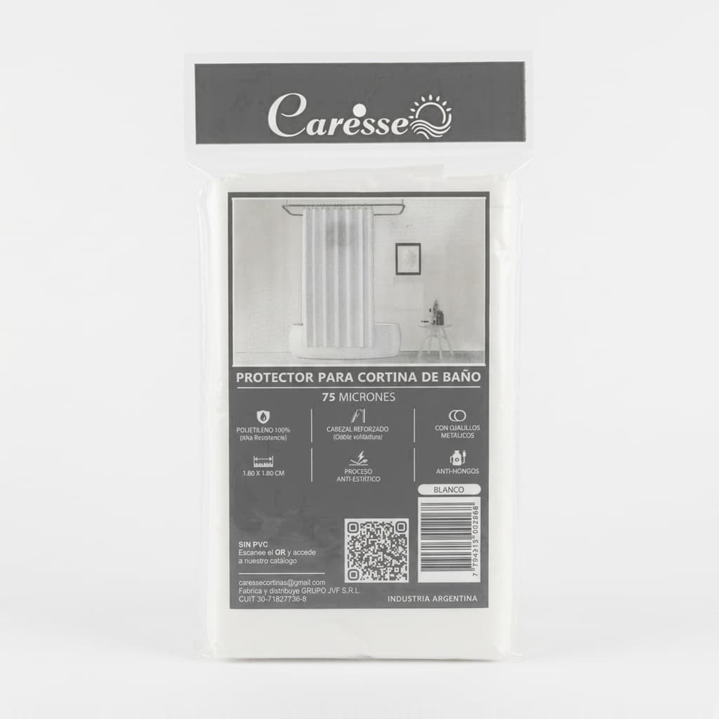 Protector pesado para Cortina blanco (75 mic)