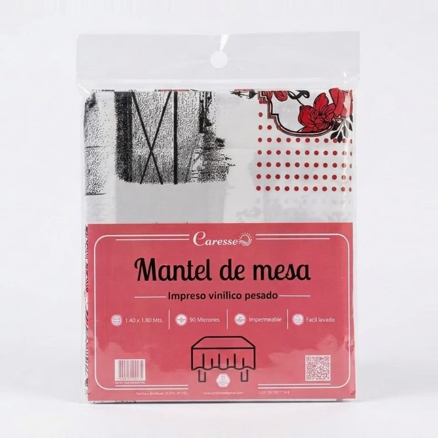 Mantel Impreso vinilico pesado (90 mic) 1,40 x 1,80 mts — foto 6 de 9