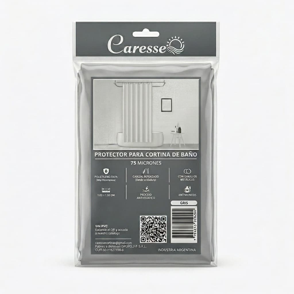 Protector pesado para Cortina Gris (75 mic)