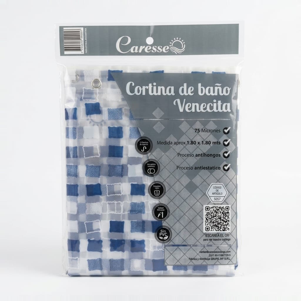 Cortina “venecitas” con ganchos — foto 1 de 6