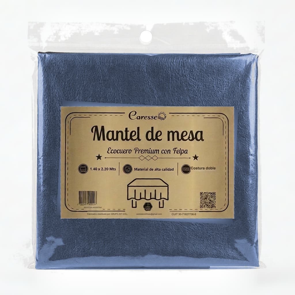 Mantel liso Ecocuero Premium 1,40 x 2,20 mts — foto 2 de 3