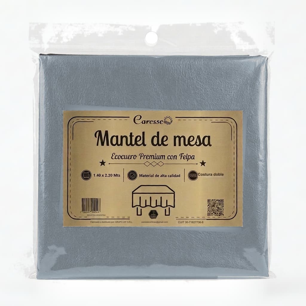 Mantel liso Ecocuero Premium 1,40 x 2,20 mts — foto 3 de 3