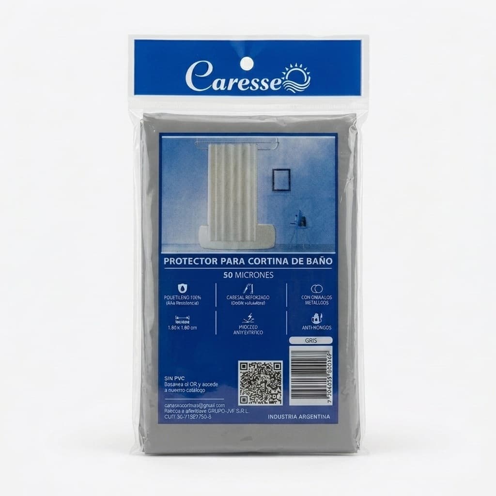 Protector para cortina Gris (50 mic)