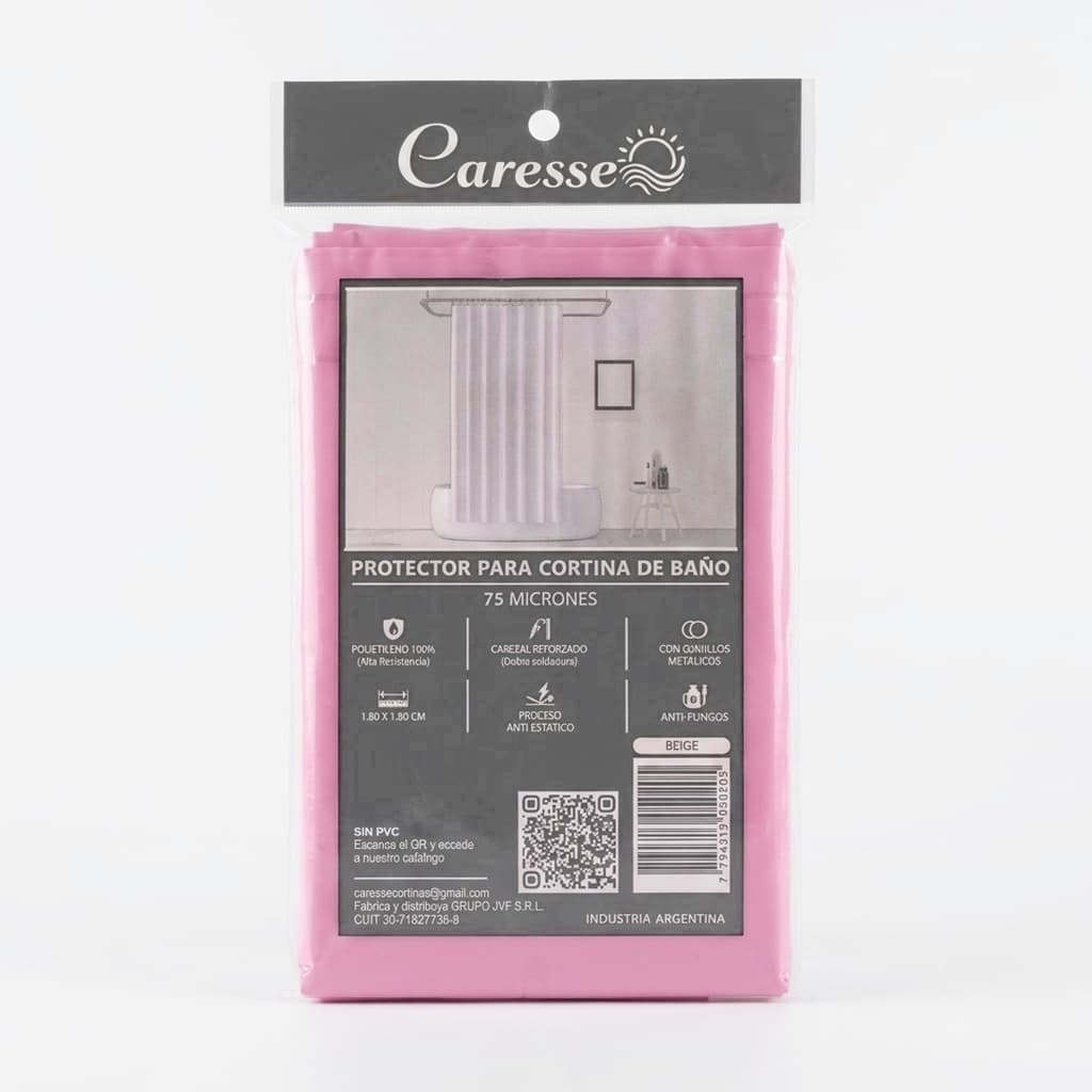 Protector pesado para Cortina rosa (75 mic)